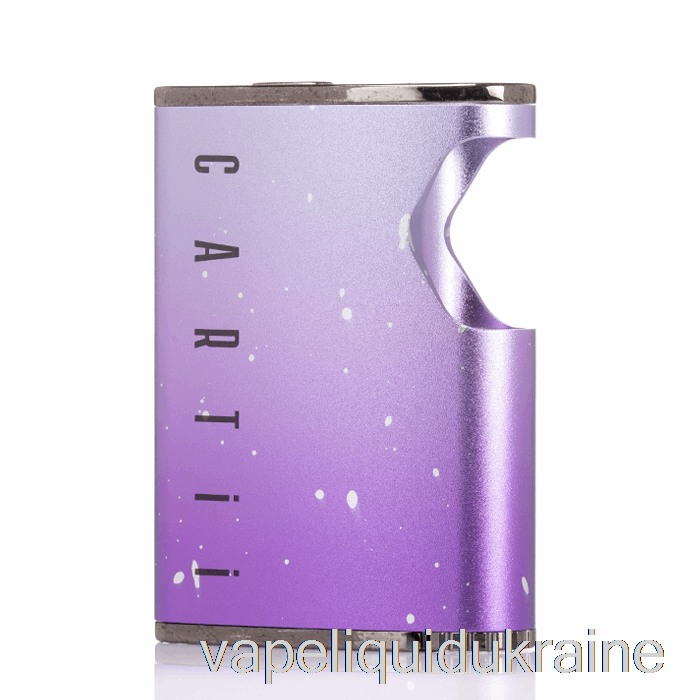 Vape Ukraine DAZZLEAF Cartii 2 in 1 Twist 510 Thread Battery Purple Splatter